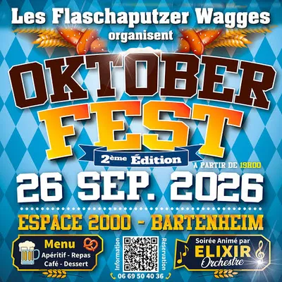 OKTOBERFEST 2026 À BARTENHEIM