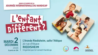 RIEDISHEIM : soirée autour de « l’enfant différent »