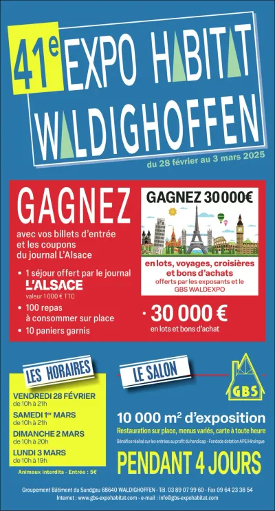 Les dates du salon Expo Habitat Waldighoffen 2025