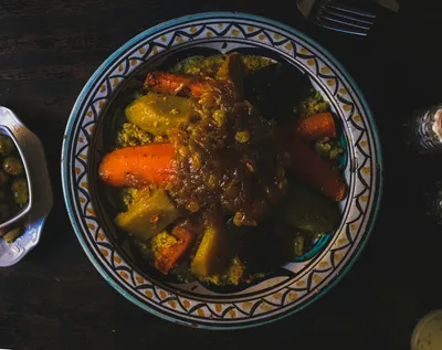 Couscous à l'agneau