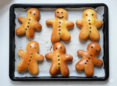 Mannele (mannala) au pépites de chocolat