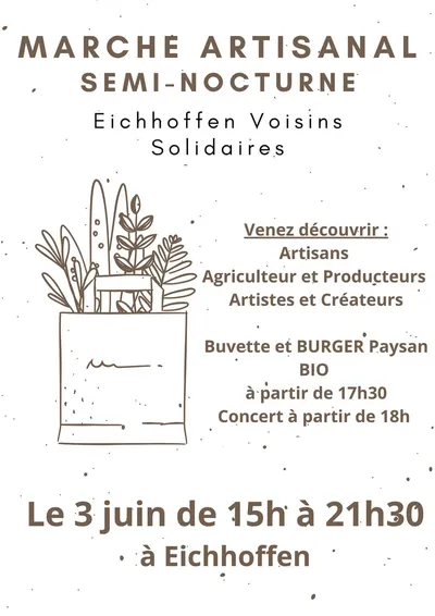 Marché semi-nocturne Eichhoffen