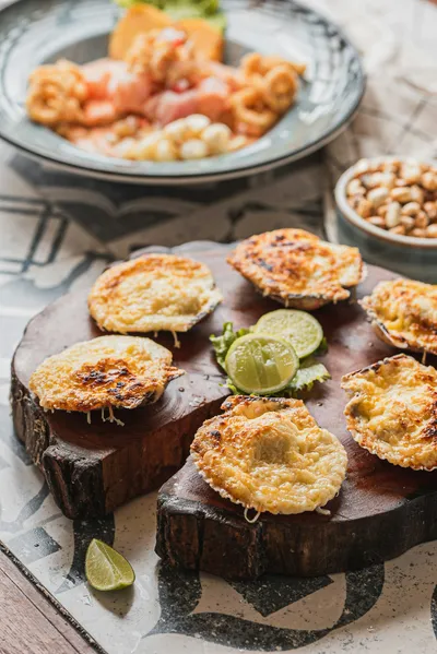 Saint Jacques gratinées