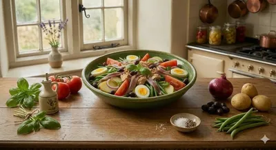  Salade niçoise gourmande