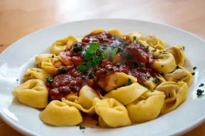 Tortellini à la sauce tomate