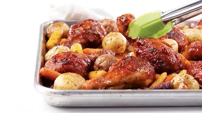 Pilons de poulet rôtis au four