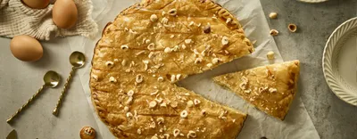 Galettes des rois au sirop d'érable et aux noisettes