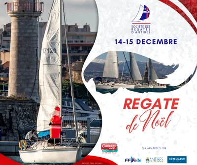 PARTENARIAT CANNES RADIO : LA REGATE DE NOËL