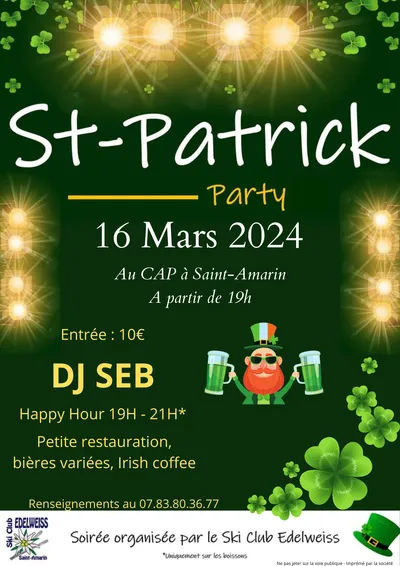 Soirée Festive Saint-Patrick