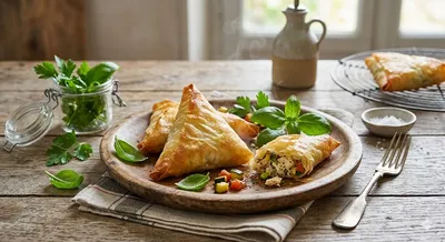 Samoussas au poisson