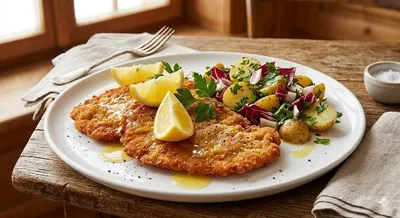 RECETTE SCHNITZEL (ESCALOPE À LA VIENNOISE)