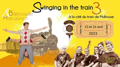 Soirée événement swing à la cité du train sur le site web