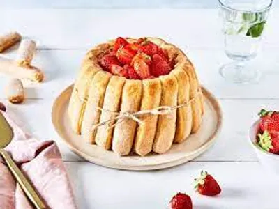 Charlotte aux fraises