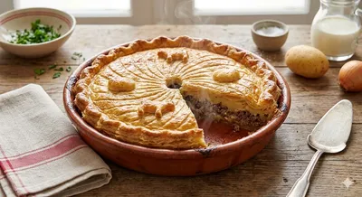Tourte au bœuf