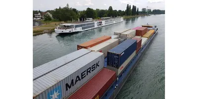 La navigation fluviale forcée de s’adapter aux basses eaux sur le Rhin, très précoces cette année