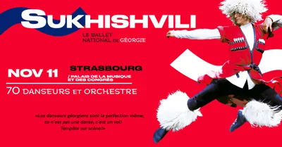 Le Ballet National de Géorgie débarque à Strasbourg !