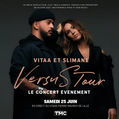 LE CONCERT DE VITAA ET SLIMANE SUR TMC LE 25/06/22