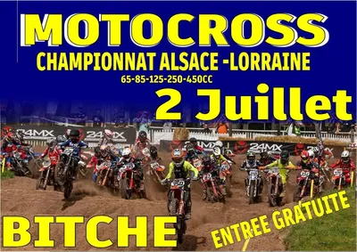 Championnat ALSACE LORRAINE Motocross bitche
