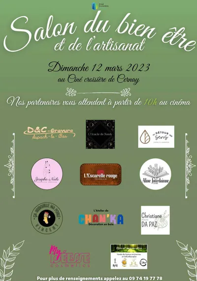  Salon de l’artisanat et du bien être au ciné croisière de Cernay