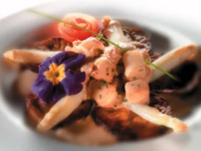 Ragoût de volaille aux asperges