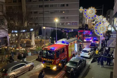 Un feu détruit une partie d'un appartement en plein centre-ville de Mulhouse
