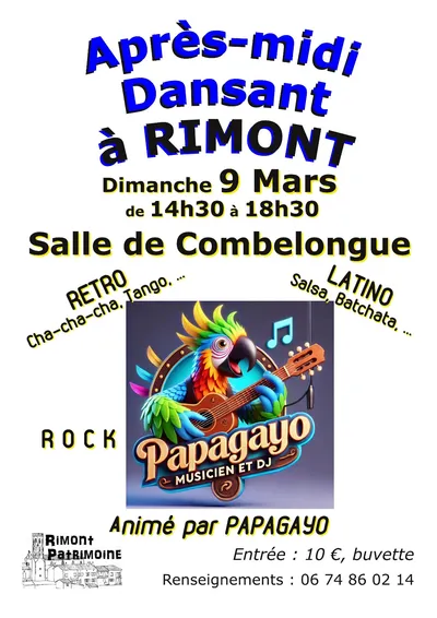Après-midi dansant à Rimont !