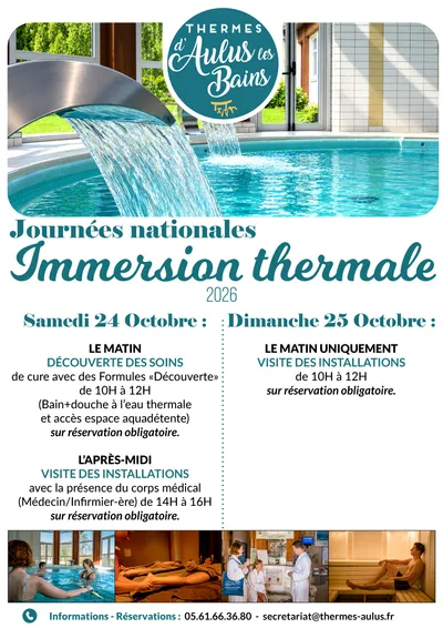 Aulus-les-Bains : deux journées pour découvrir les soins et les installations des thermes