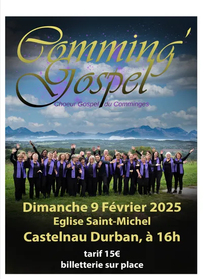 Concert Gospel par Comming'Gospel