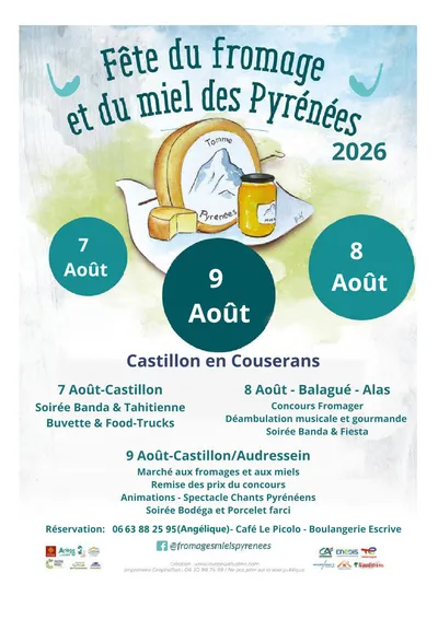 Fête du fromage et du miel des Pyrénées 2026 