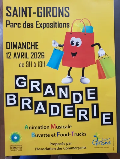 Grande braderie à Saint-Girons