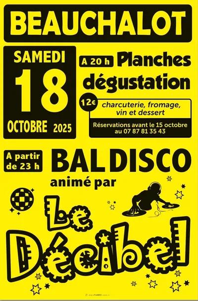 Grande soirée festive à Beauchalot