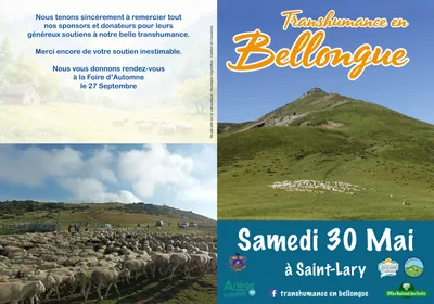 La transhumance en Bellongue fait son grand retour le 30 mai