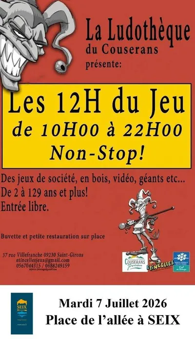 Les 12 h du jeu invitent petits et grands à Seix