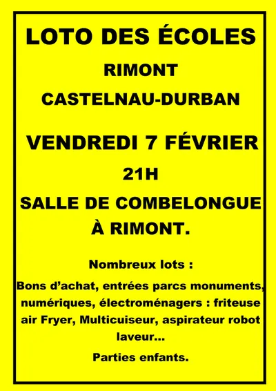 Loto à Rimont
