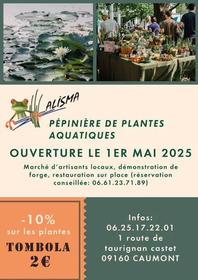 Portes ouvertes pépinière Alisma