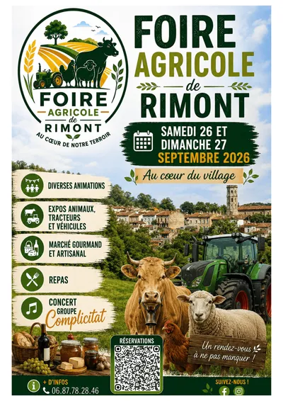 Rimont : la Foire agricole revient pour un week-end au cœur du terroir