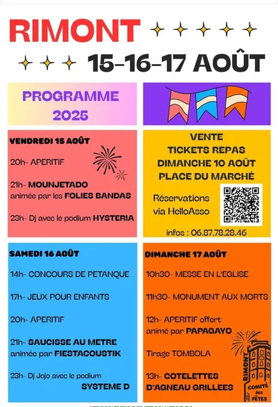 Rimont en fête