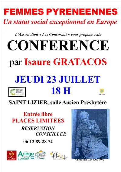 Saint-Lizier : Isaure Gratacos évoquera le statut exceptionnel des femmes pyrénéennes