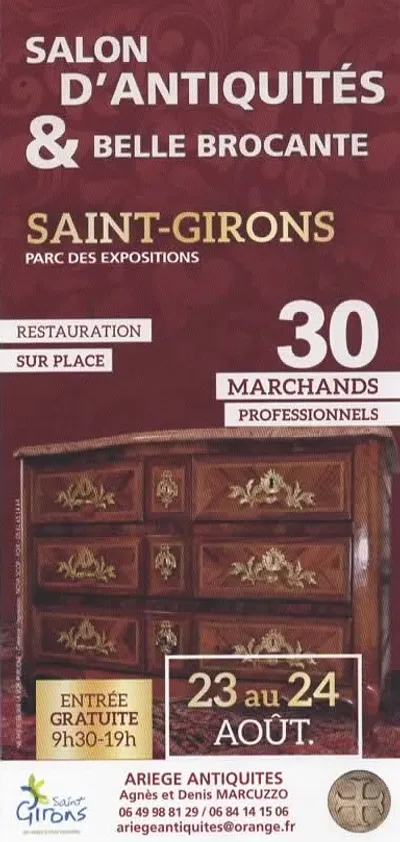 Salon d'Antiquités et Belles Brocantes à Saint-Girons