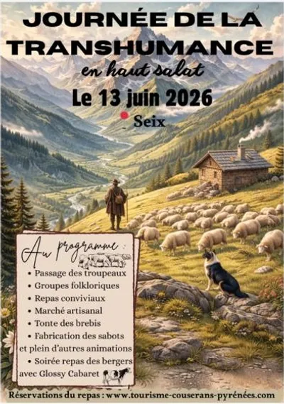 Transhumance en Haut-Salat : Seix célèbre les traditions pastorales le 13 juin 2026