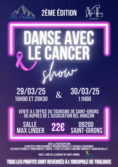 Un show cabaret au profit de la recherche contre le cancer