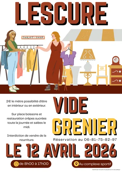 Vide-grenier de Lescure