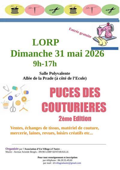 les Puces des couturières reviennent pour une deuxième édition