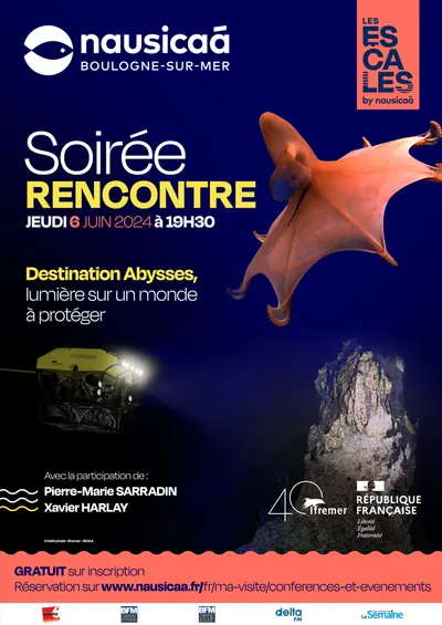Soirée-Rencontre : Destination Abysses, lumière sur un monde à protéger