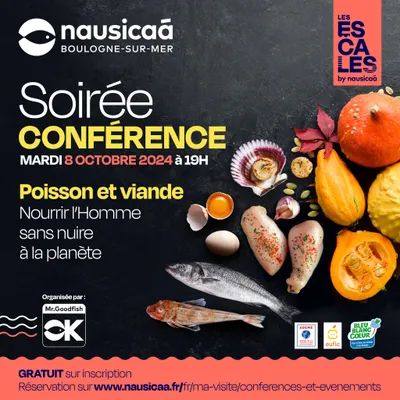 Soirée-conférence Mr.Goodfish « Poisson et viande