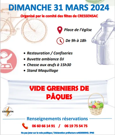 Vide grenier Pâques