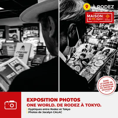 Rodez (12) : Exposition photos "One World. De Rodez à Tokyo"