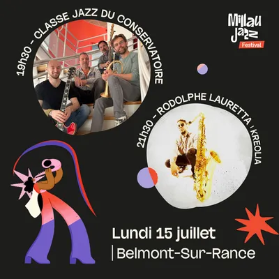 Belmont-Sur-Rance (12) : Jazz en Balade avec Rodolphe Lauretta | Kreolia