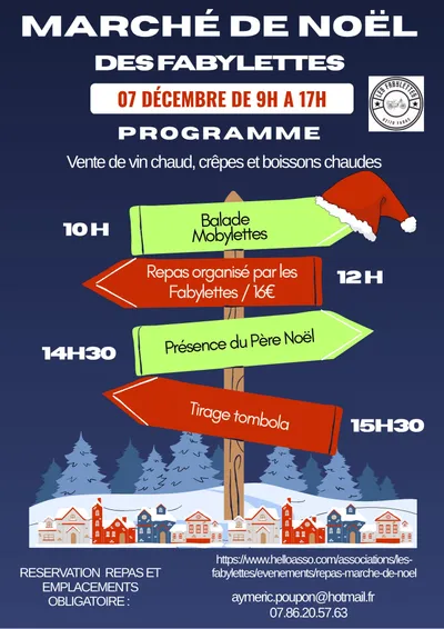 FABAS (82) : Marché de Noël des Fabylettes