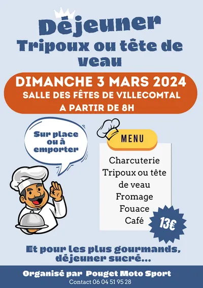 Petit dej Villecomtal